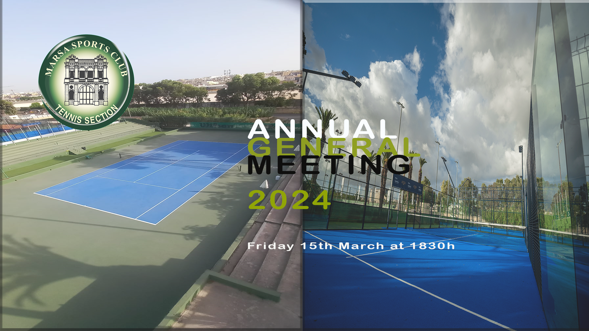 Tennis\Padel Section Annual General Meeting
